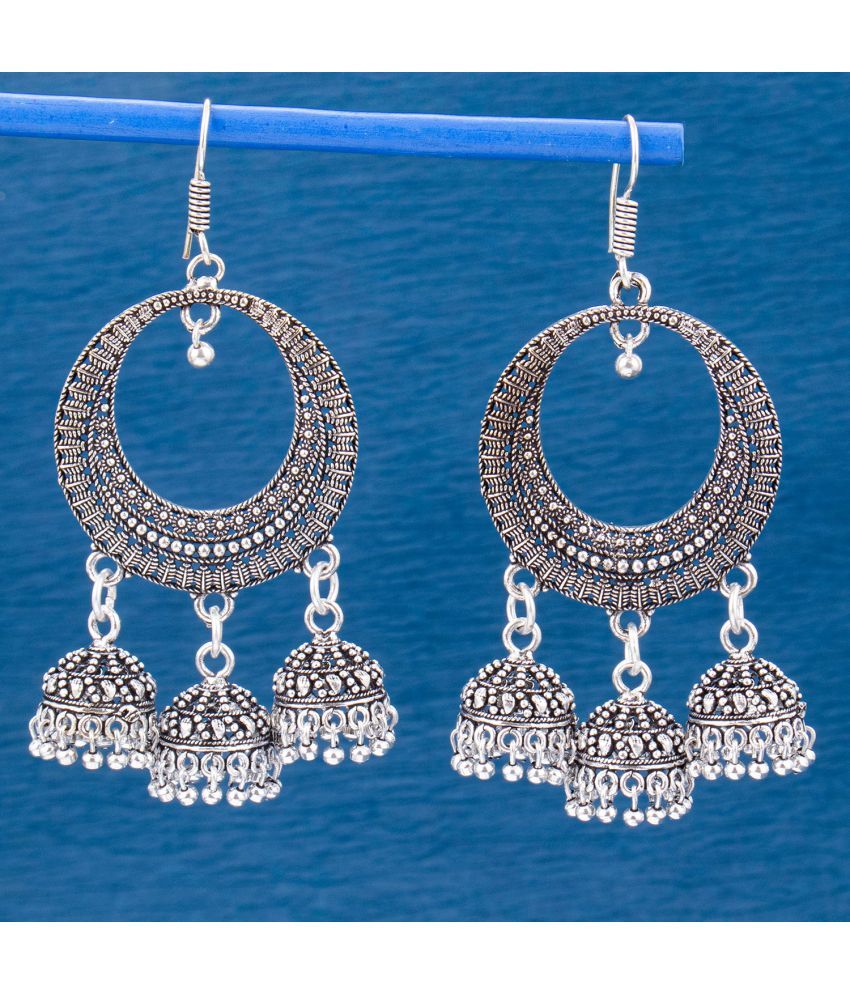     			Sukkhi Divine Oxidised Jumaki Earring For Women