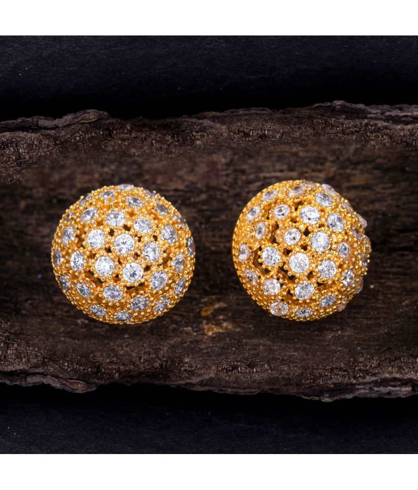     			Sukkhi Elegent Circular Gold Plated Stud Earring For Women
