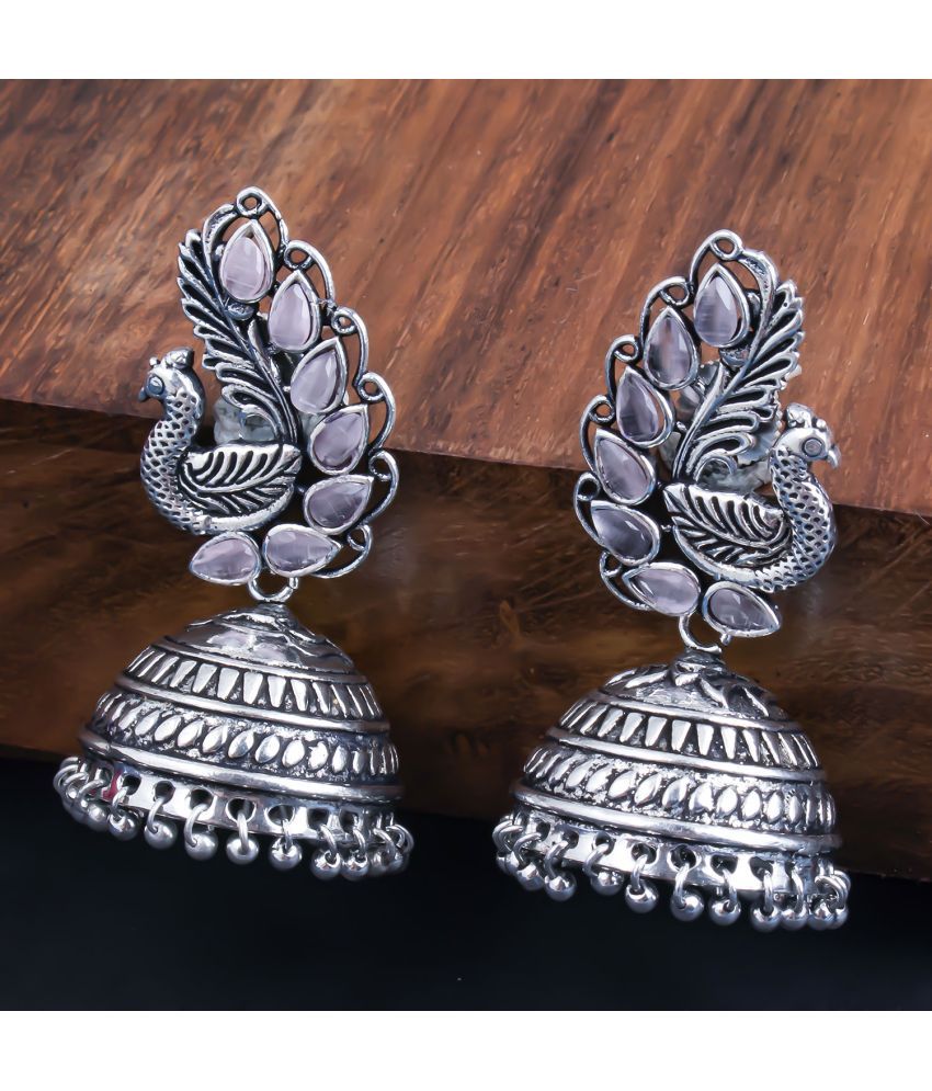     			Sukkhi Gorgeous Oxidised Jumaki Earring For Women