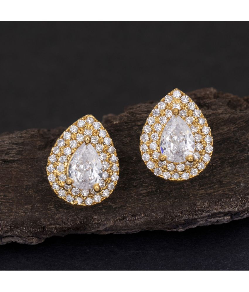     			Sukkhi Lavish Gold Plated Austrian Diamond Studded Earring For Women