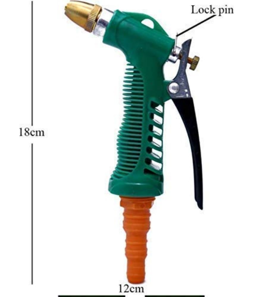 KP Mart Water Spray Gun Nozzle for Gardening High Pressure Water