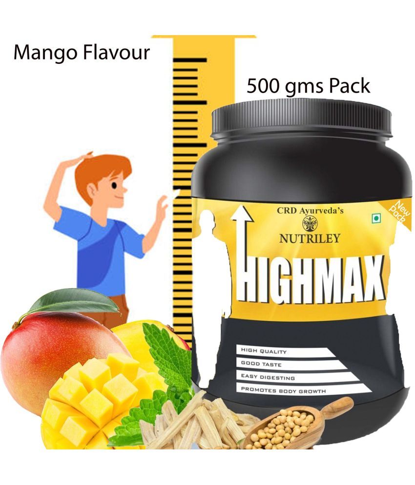     			Nutriley Highmax Height & Mass Gain Supplement 500 gm