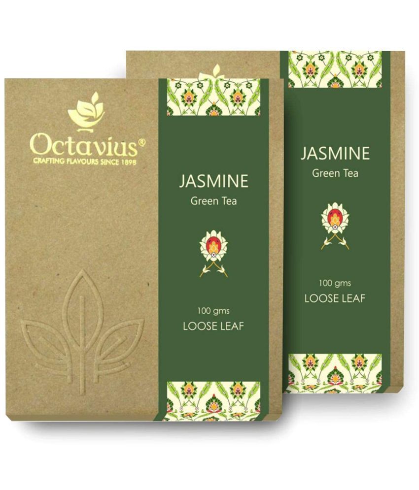     			Octavius Assam Tea Loose Leaf Jasmine 100 gm Pack of 2
