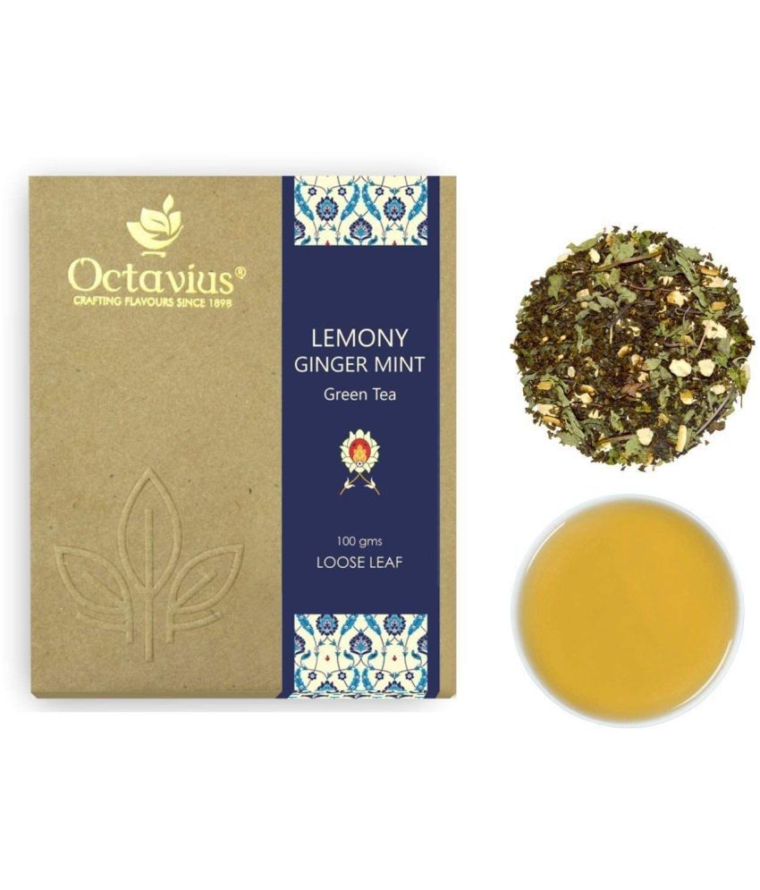     			Octavius Assam Tea Loose Leaf Lemony Ginger Mint 100 gm
