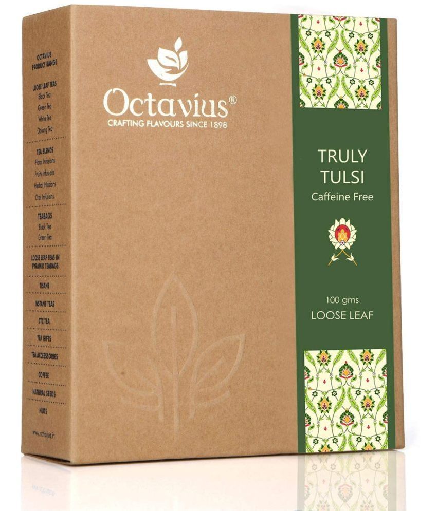     			Octavius Assam Tea Loose Leaf Truly Tulsi Herbal Tea 100 gm