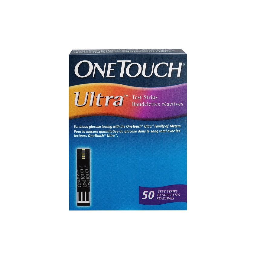     			OneTouch Ultra Test Strips 50s Pack
