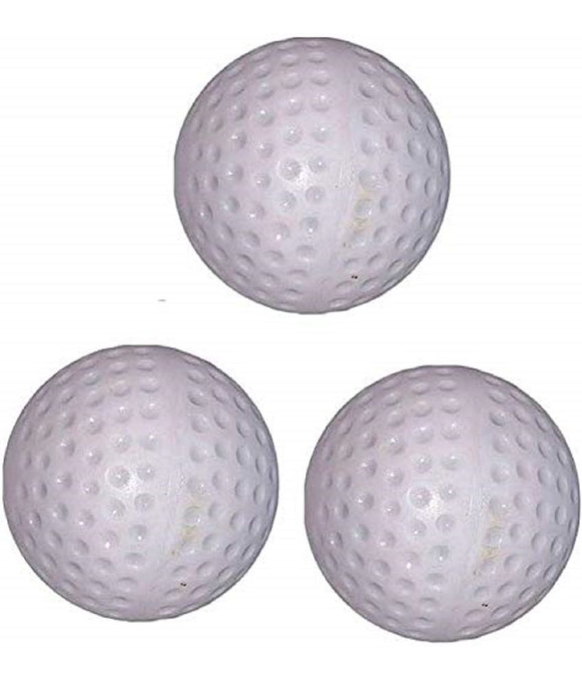     			SIMRAN SPORTS  Golf Training Practice Ball/Field Hockey Ball/Cricket Training/Hockey Balls (Pack of 3)