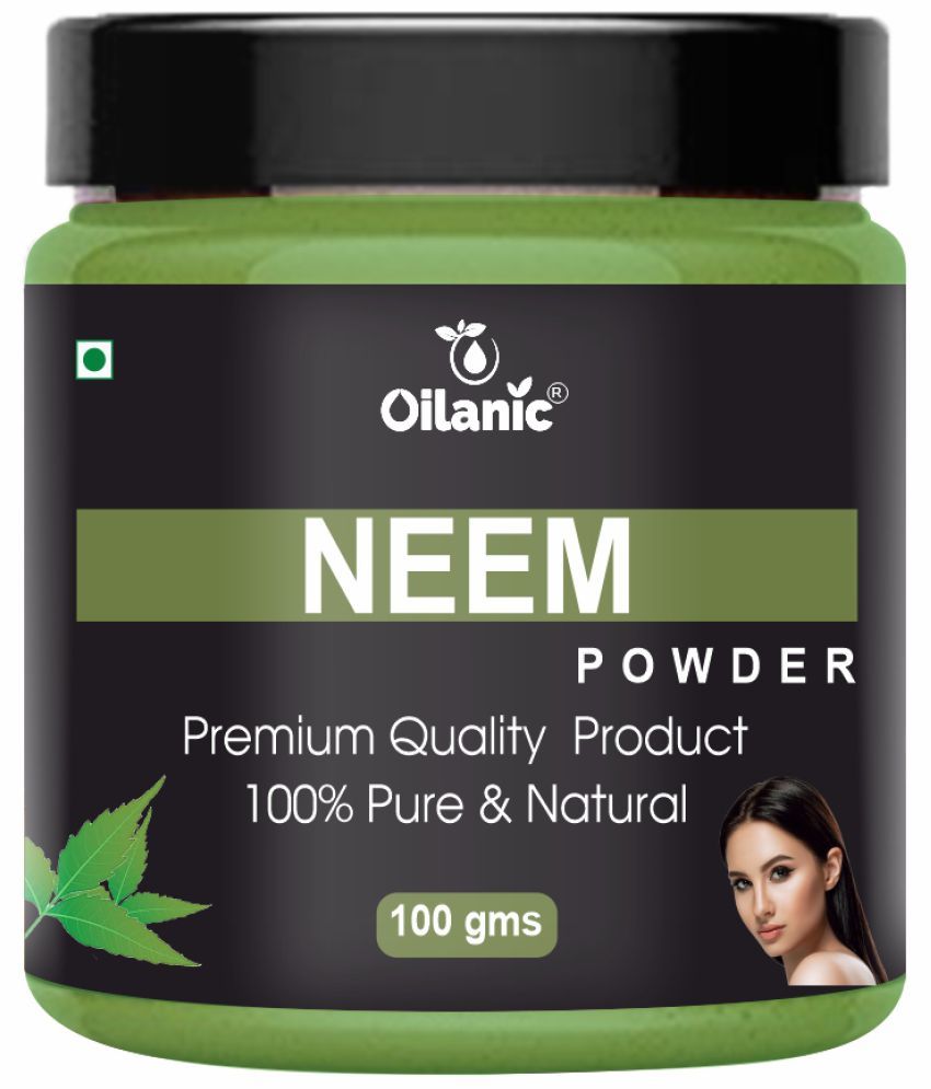     			Oilanic Natural Neem Powder For Haircare Face Mask Masks 100 gm