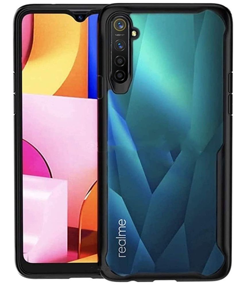     			Doyen Creations Black Shock Proof Case For Realme 6 - Air Edge