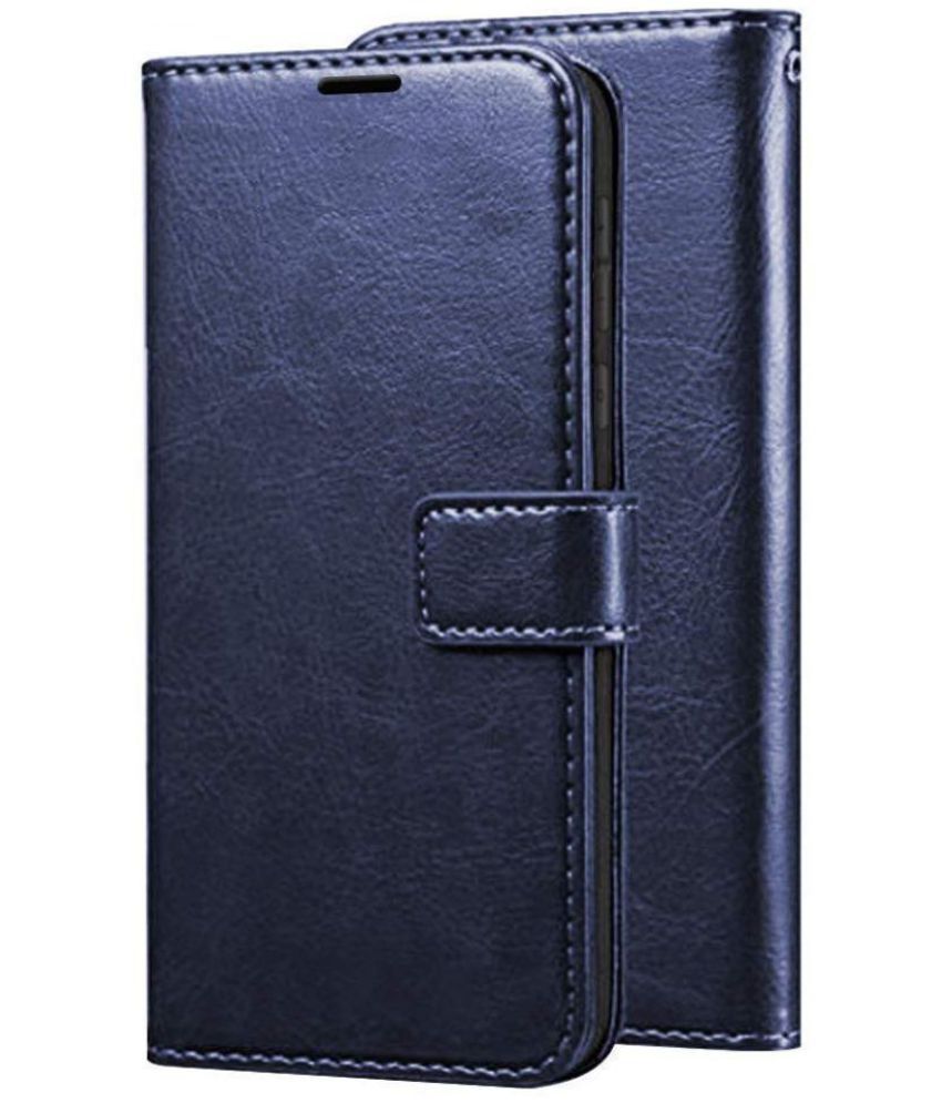     			Doyen Creations Blue Flip Cover For Samsung Galaxy M31 Prime