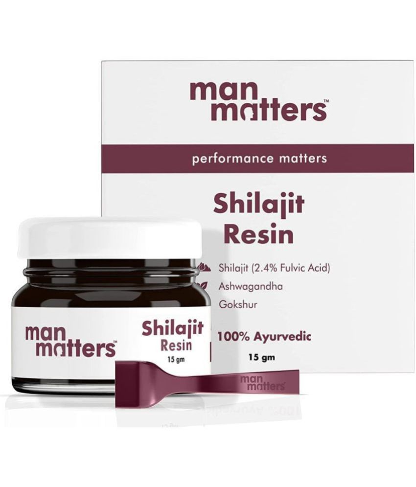    			Man Matters Original Himalayan Shilajit Resin with Ashwagandha, Gokshura & Safed Musli | 15 grams