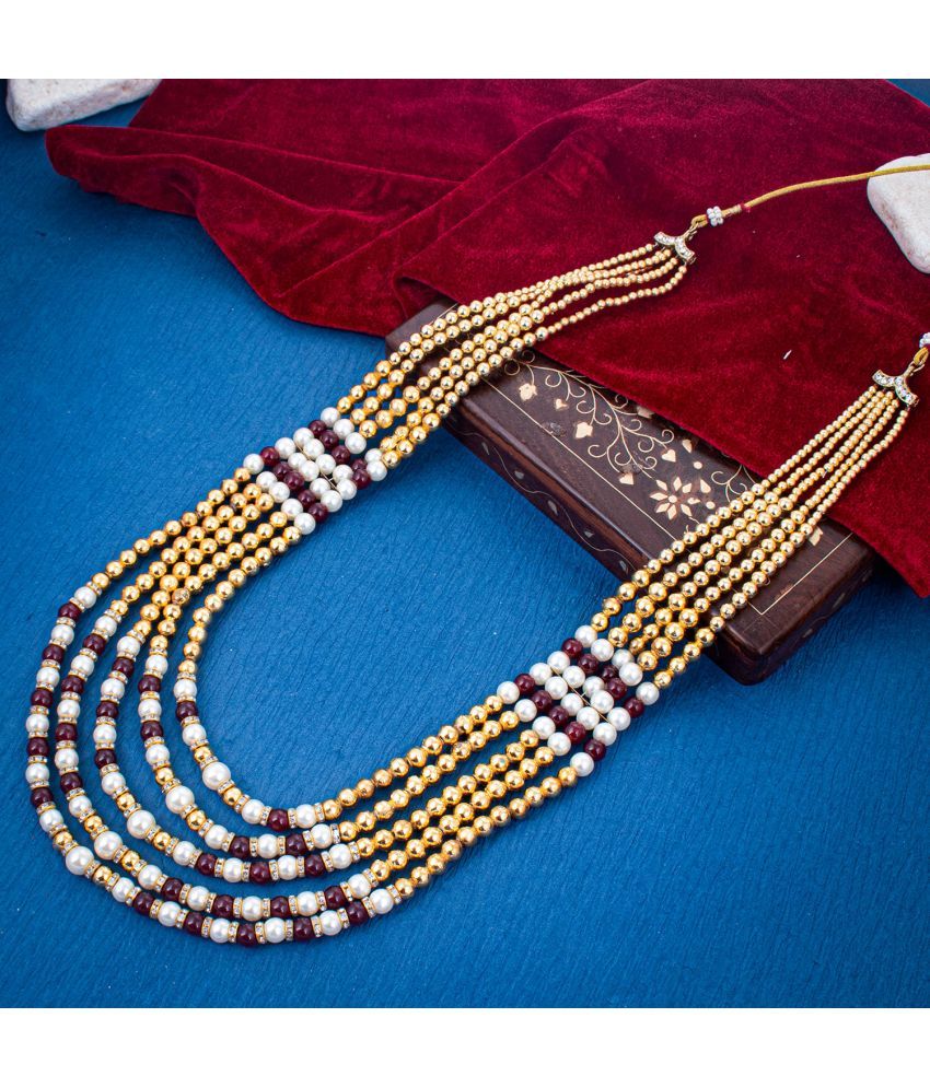     			Sukkhi Alloy Multi Color Traditional Necklace Long Haram