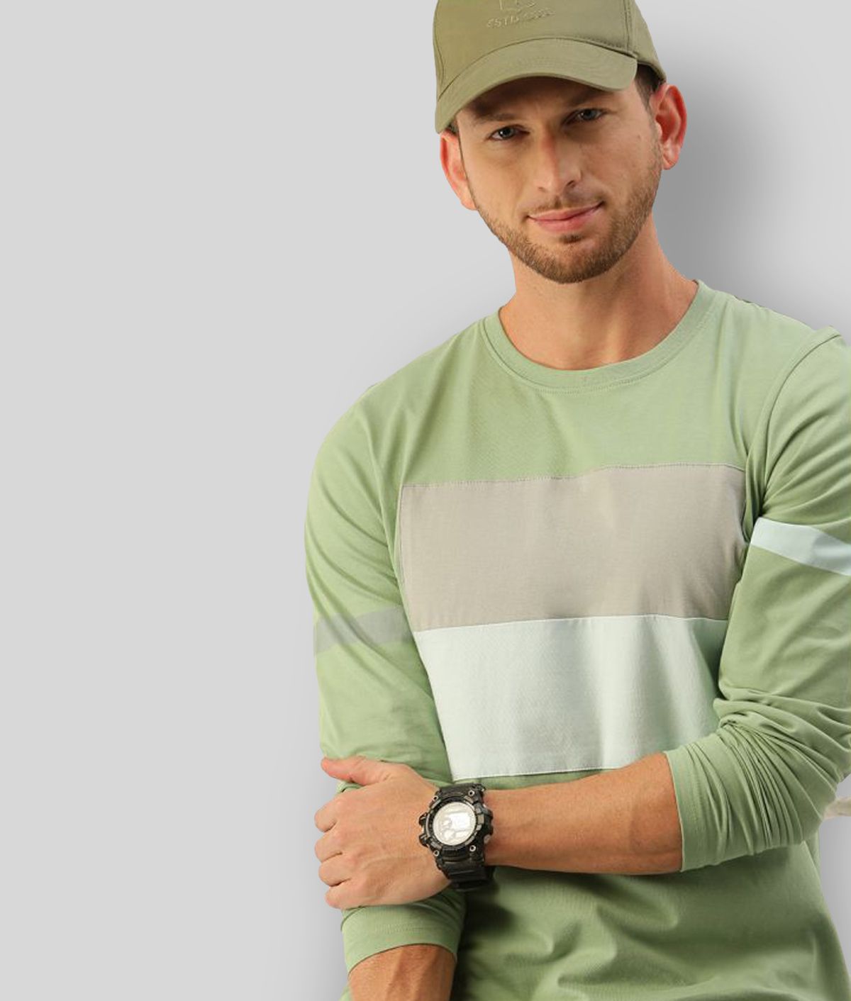 Dillinger - Green Cotton Regular Fit Men's T-Shirt ( Pack of 1 )