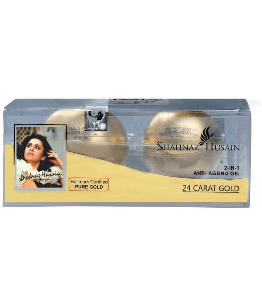     			Shahnaz Husain Nature's Gold Skin Radiance Gel (Anti-Ageing) + (Shahnaz Husain Moisturising Cream) - 30+10 gm