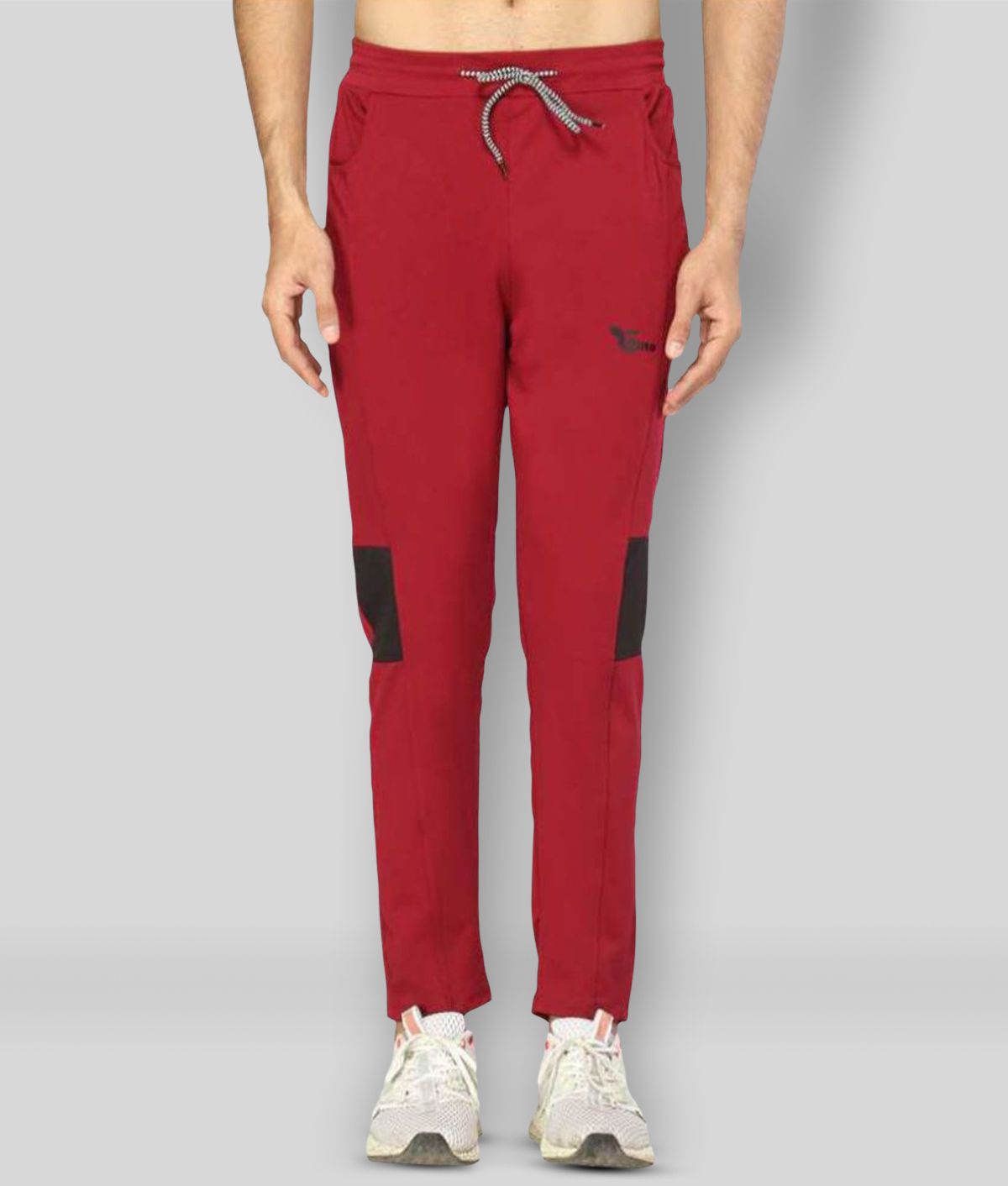     			Glito - Maroon Polyester Men's Trackpants ( Pack of 1 )