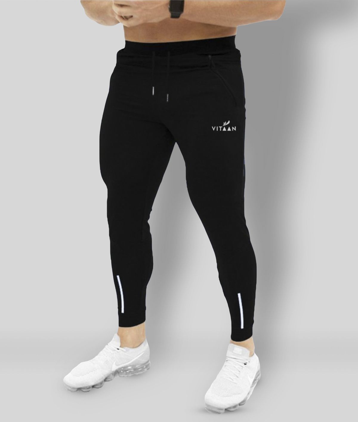 Buy Black Track Pants for Men by GUIDE Online | Ajio.com