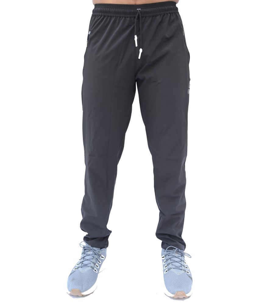 CROSS CARDIO - Polyester Black Men's Sports Trackpants ( Single Pack )