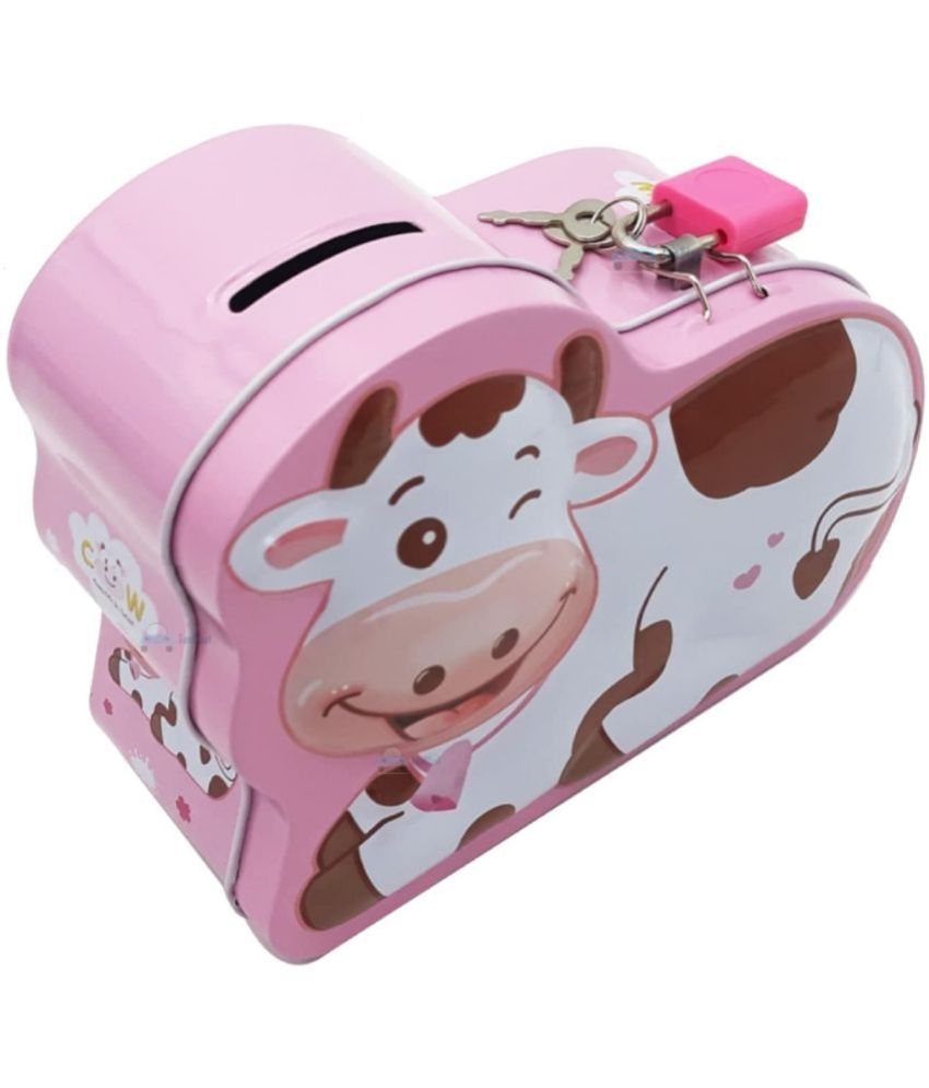 FunBlast - Metal Pink Others Piggy Bank ( Pack of 1 )