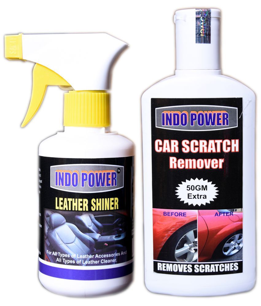 SCRATCH REMOVER 200gm.+ LEATHER SHINER GUN 250mL. Buy SCRATCH REMOVER