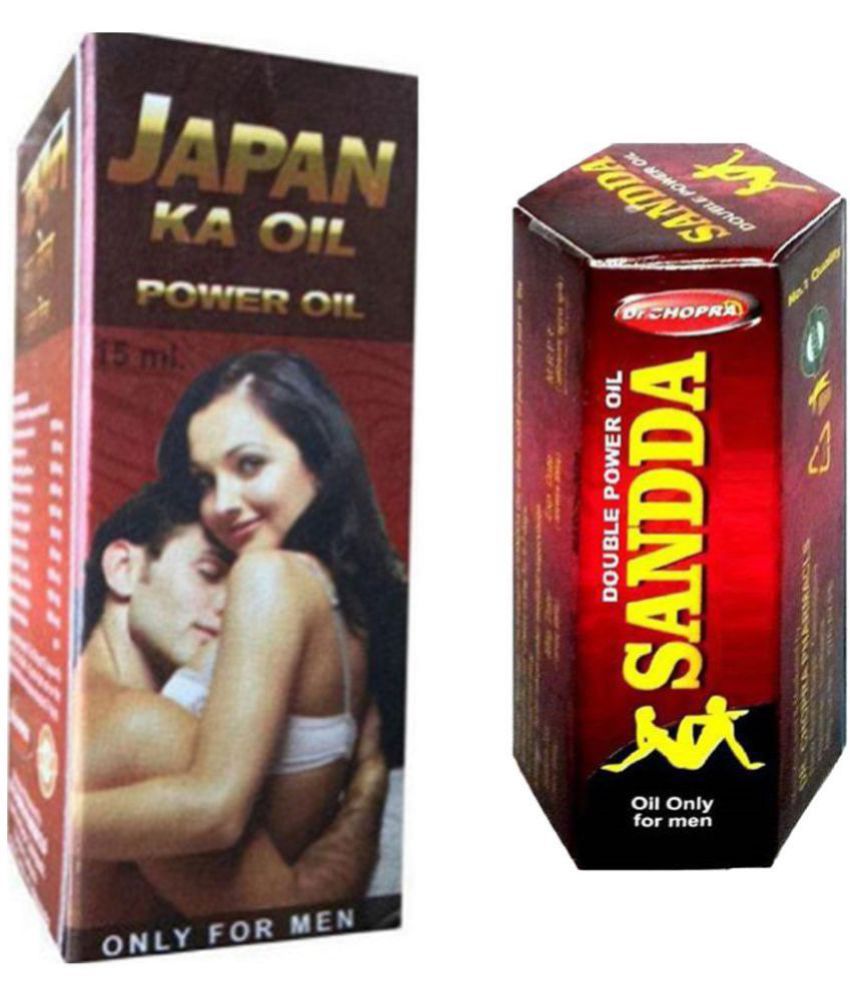     			Combo of Dr. Chopra Japan Ka Power Oil for extra time and Stamina & DOUBLE POWER SANDA Oil 15 ml