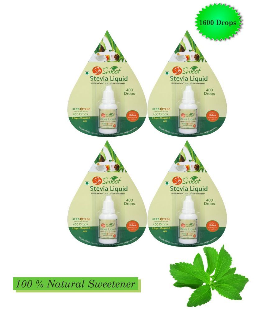     			So Sweet Natural Sweetener Sugar Substitute Sprinkler 400 g Pack of 4