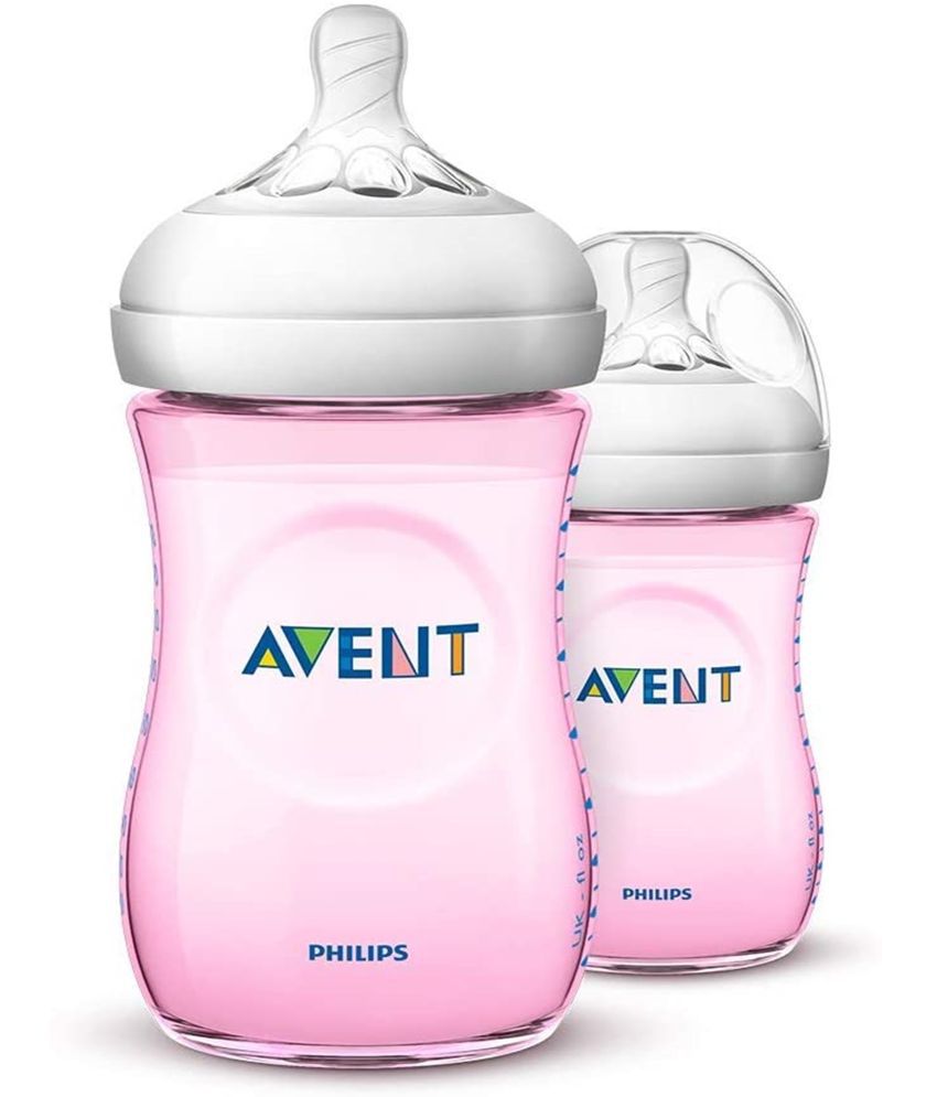 Philips Avent - 260 Pink Feeding Bottle ( Pack of 2 )