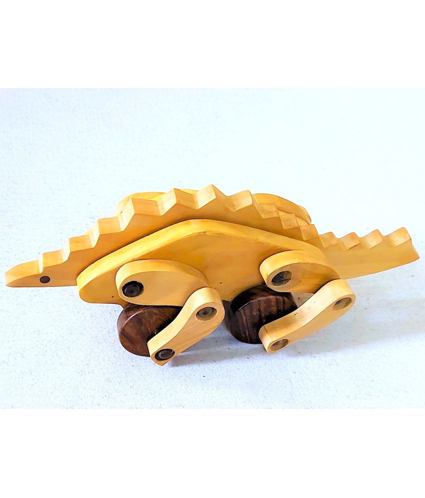 PETERS PENCE Wooden DINOSAUR Toy and Antique piece for KIDS &  SHOWPIECE DECOR