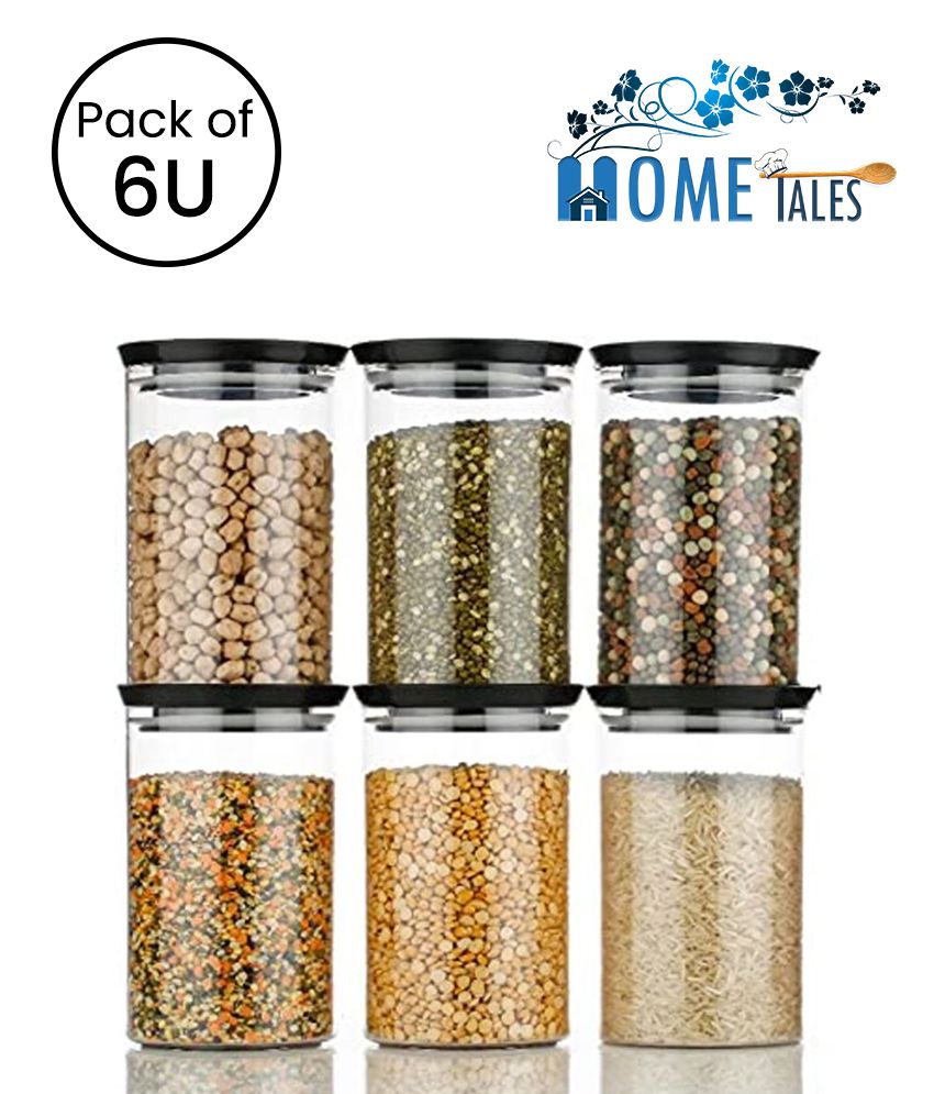     			Analog Kitchenware kitchenware Dal,Pasta,Grocery Plastic Food Container Pack of 6 900ml