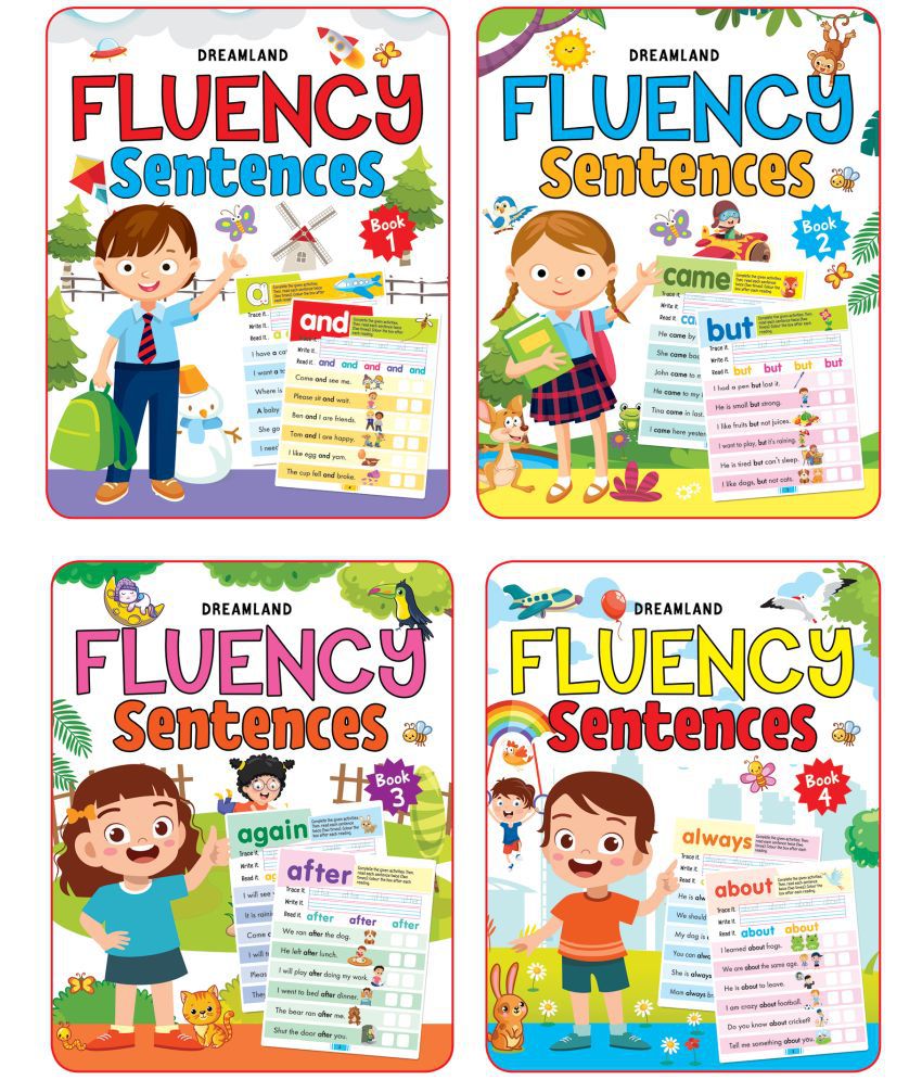     			Fluency Sentences Books Pack- 4 Books