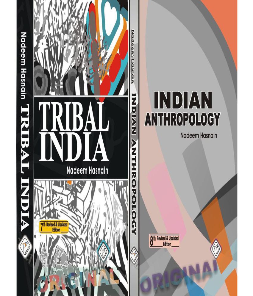     			Indian Anthropology And Tribal India (Set of Two Books) By Nadeem Hasnain (Latest Edition) 2022