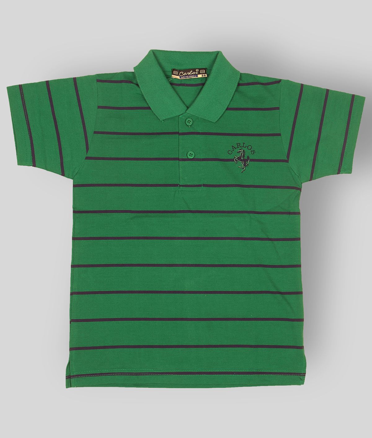     			NEUVIN - Green Cotton Boy's Polo T-Shirt ( Pack of 1 )
