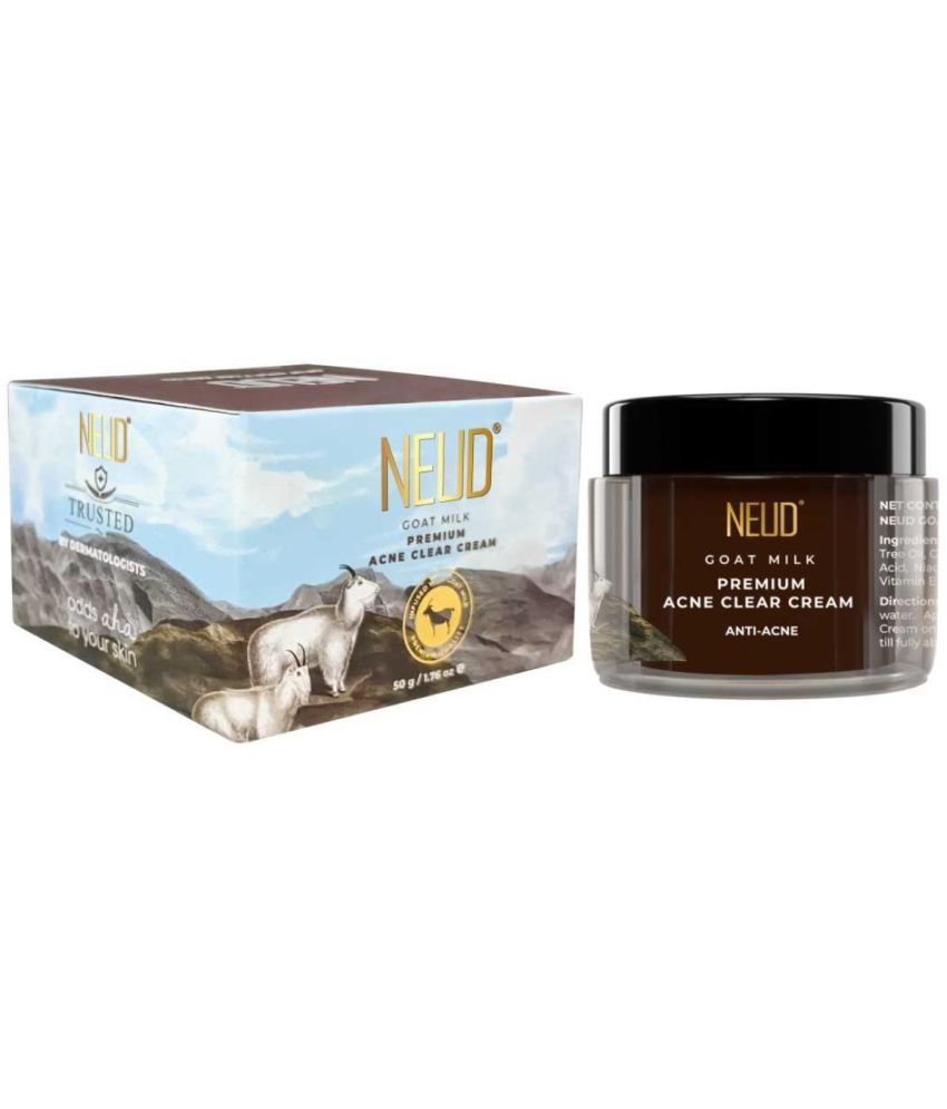 NEUD Goat Milk Premium Acne Cleaer Cream Day Cream 50 gm