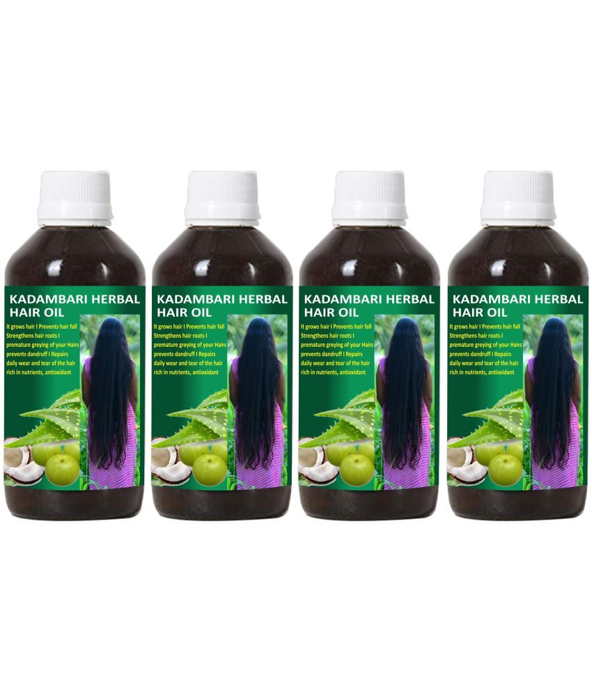     			Oilanic Adivasi Kadambari Hair Oil-Anti Hair Fall Combo of  250 mL Pack of 4