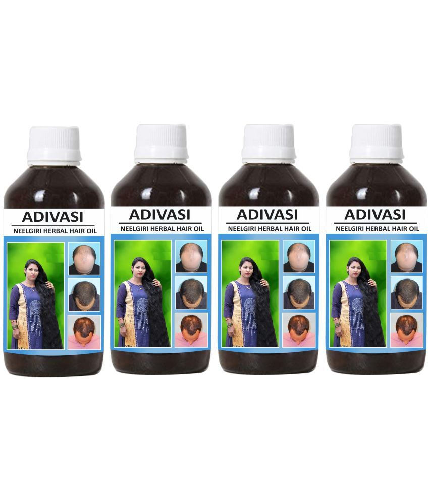     			Oilanic Adivasi Neelgiri  Hair Oil-Anti Hair Fall Combo of  125 mL Pack of 4