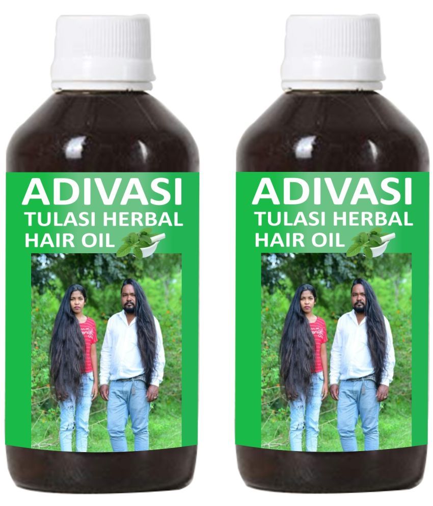     			Oilanic Adivasi Tulsi Herbal Hair Oil-Anti Hair Fall Combo of  125 mL Pack of 2