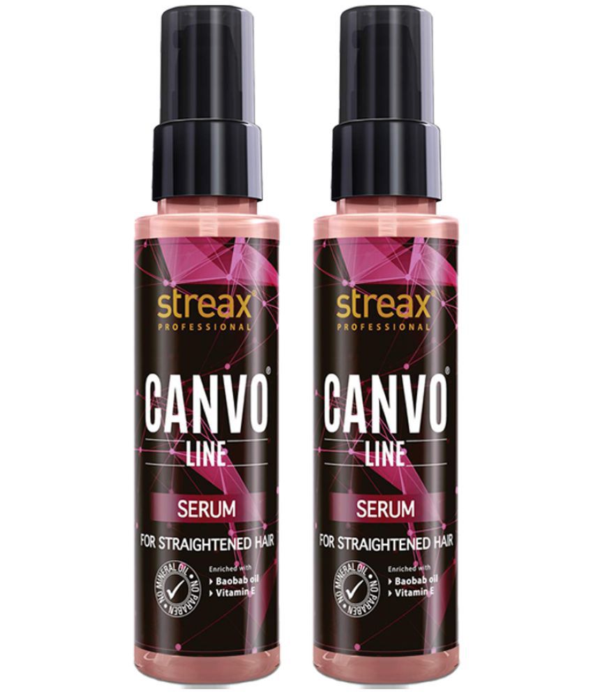 Streax Canvo Line Hair Serum 100 mL Pack of 2: Buy Streax Canvo Line Hair  Serum 100 mL Pack of 2 at Best Prices in India - Snapdeal