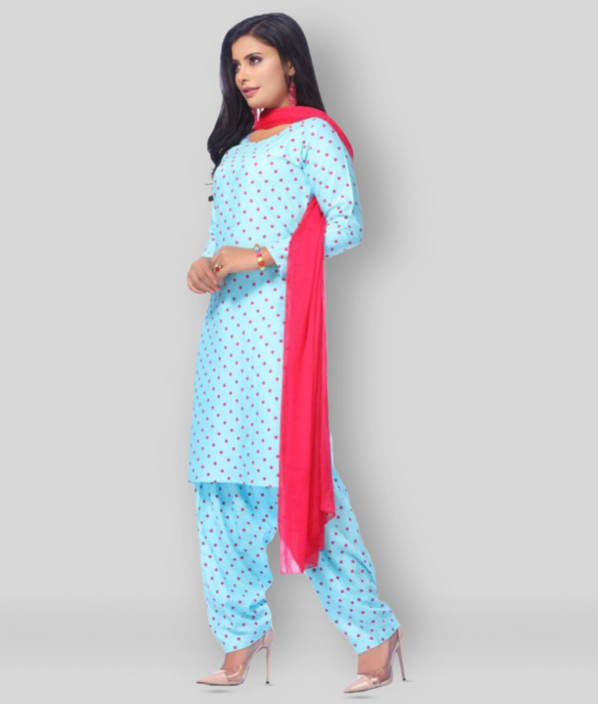 snapdeal patiala salwar suit