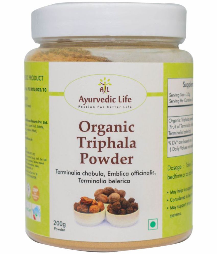     			Ayurvedic Life Organic Triphala Powder 200 gm Pack Of 1