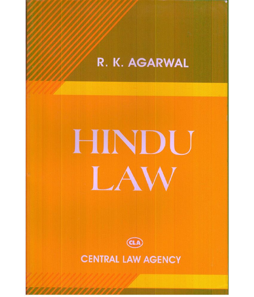     			Hindu Law Paperback 1 January 2019 by Rk Agarwal