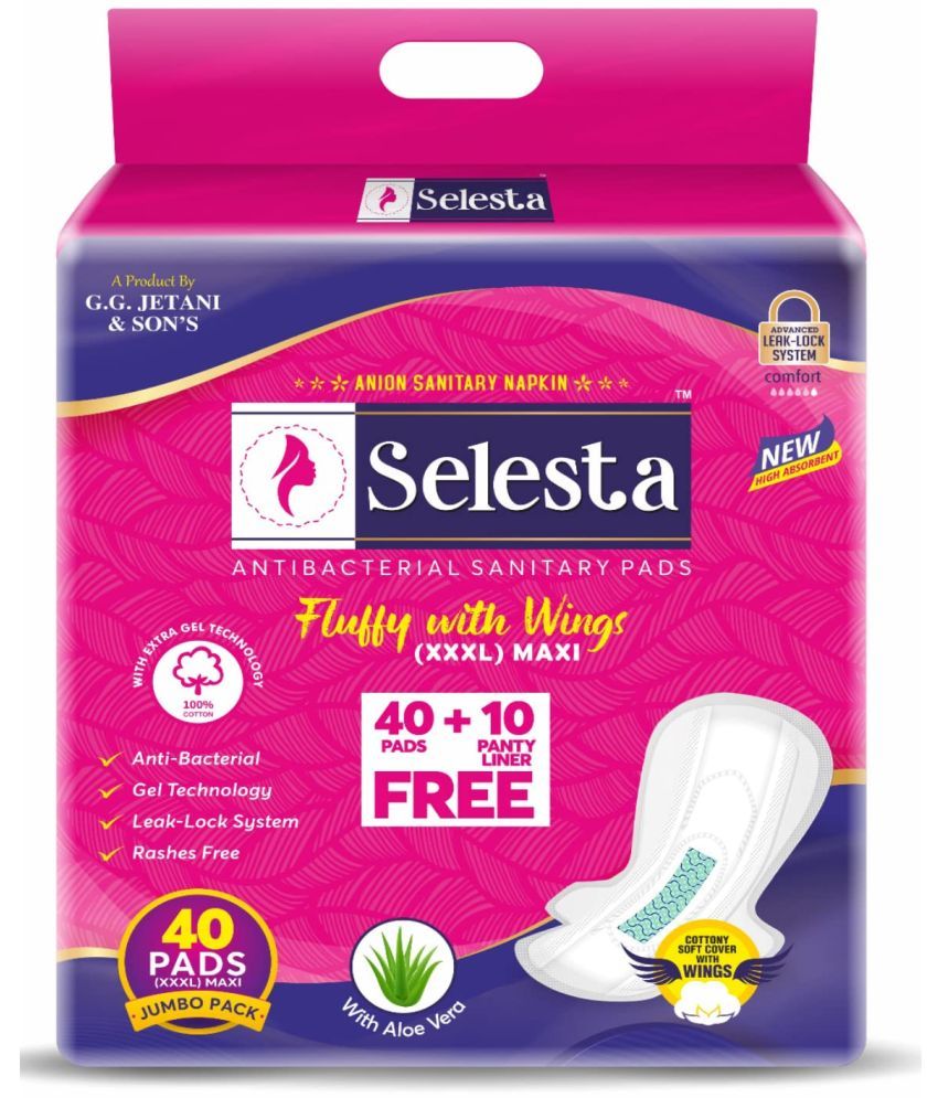 Selesta XXL 40 Sanitary Pads Buy Selesta XXL 40 Sanitary Pads at Best