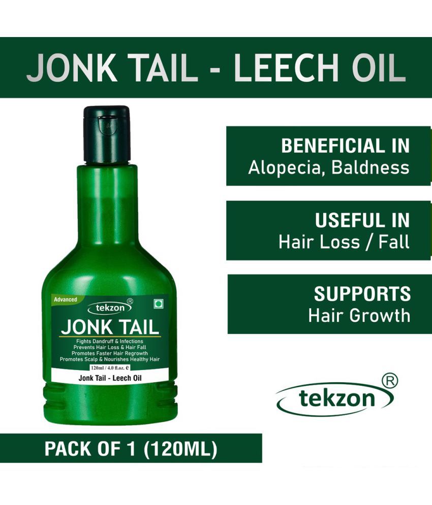     			TEKZON Jonk Tail- Leech Oil Hair Oil hair growth oil 120 mL