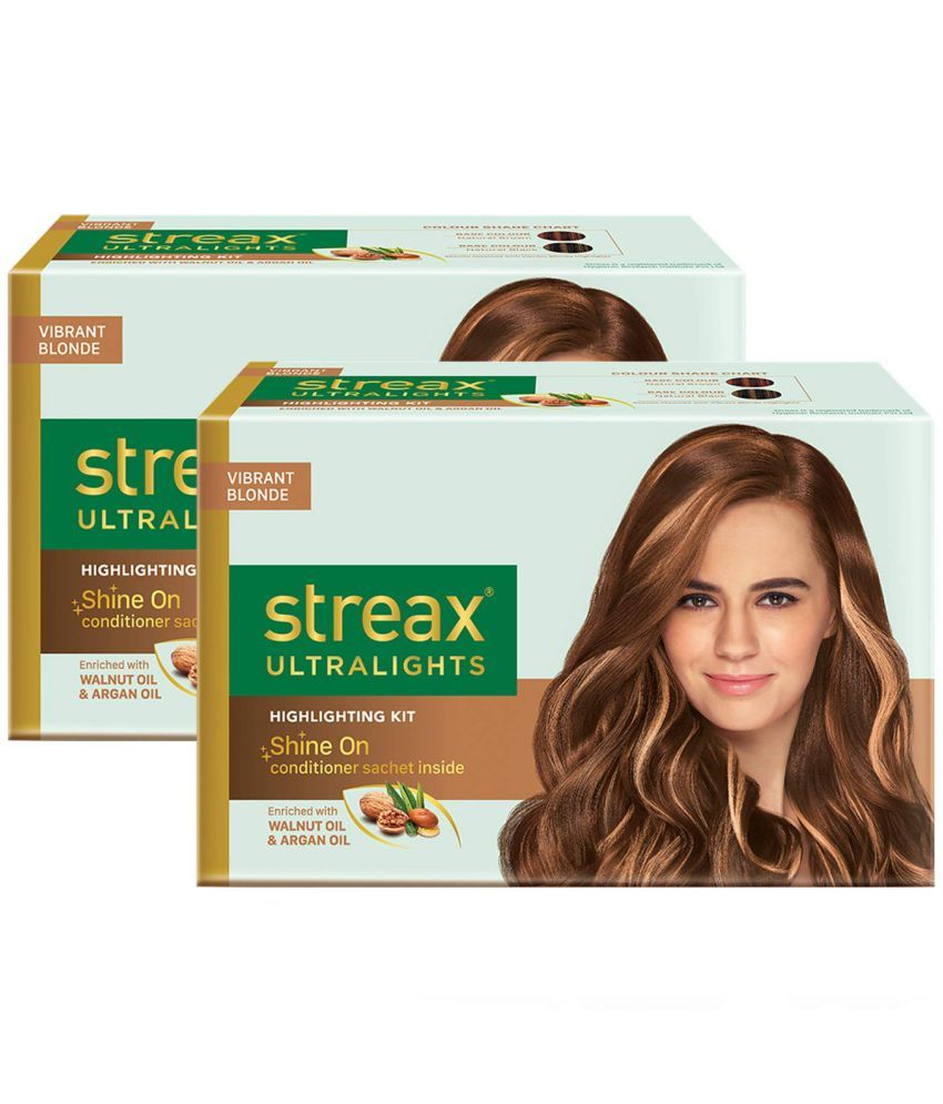 Streax Ultralights Temporary Hair Color Blonde Vibrant Blonde 60 mL