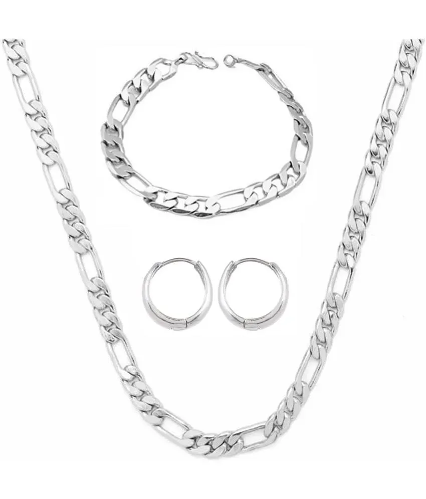 Artificial silver chain discount