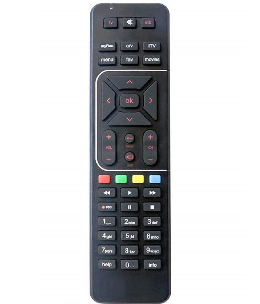     			Hybite Airtel HD Recording DTH Remote Compatible with Airtel SD HD