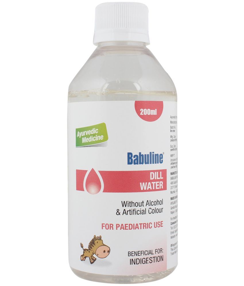 Babuline Ayurvedic Dill Water 200ml (For Pediatric) Pack of 5 Buy