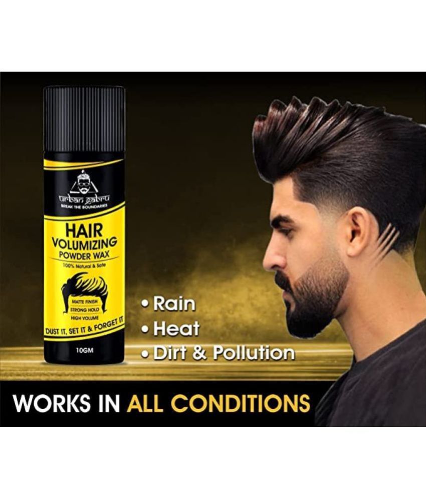 UrbanGabru Hair Volumizing Powder Wax strong hold Matte Finish 10 gm: Buy  UrbanGabru Hair Volumizing Powder Wax strong hold Matte Finish 10 gm at Best  Prices in India - Snapdeal
