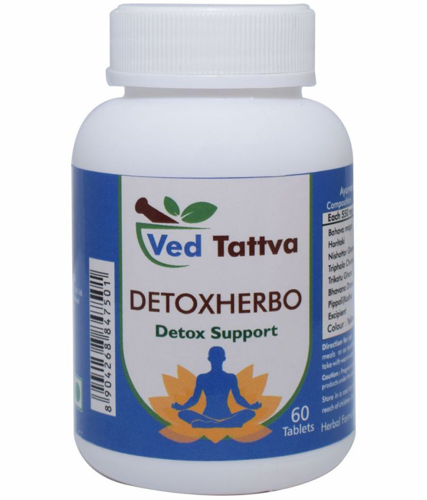     			Ved Tattva Detox Herbo Tablet 60 No.S Pack of 1