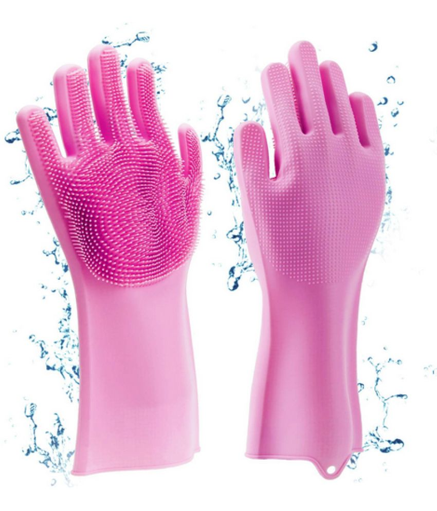     			VARKAUS Silicone Universal Size Cleaning Glove