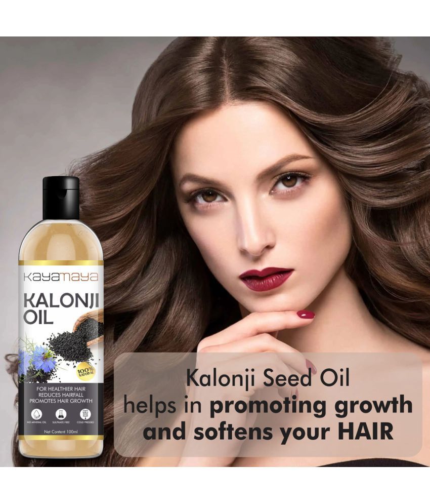     			Kayamaya Cold Pressed Kalonji Black Seed Oil hair growth oil 100 mL