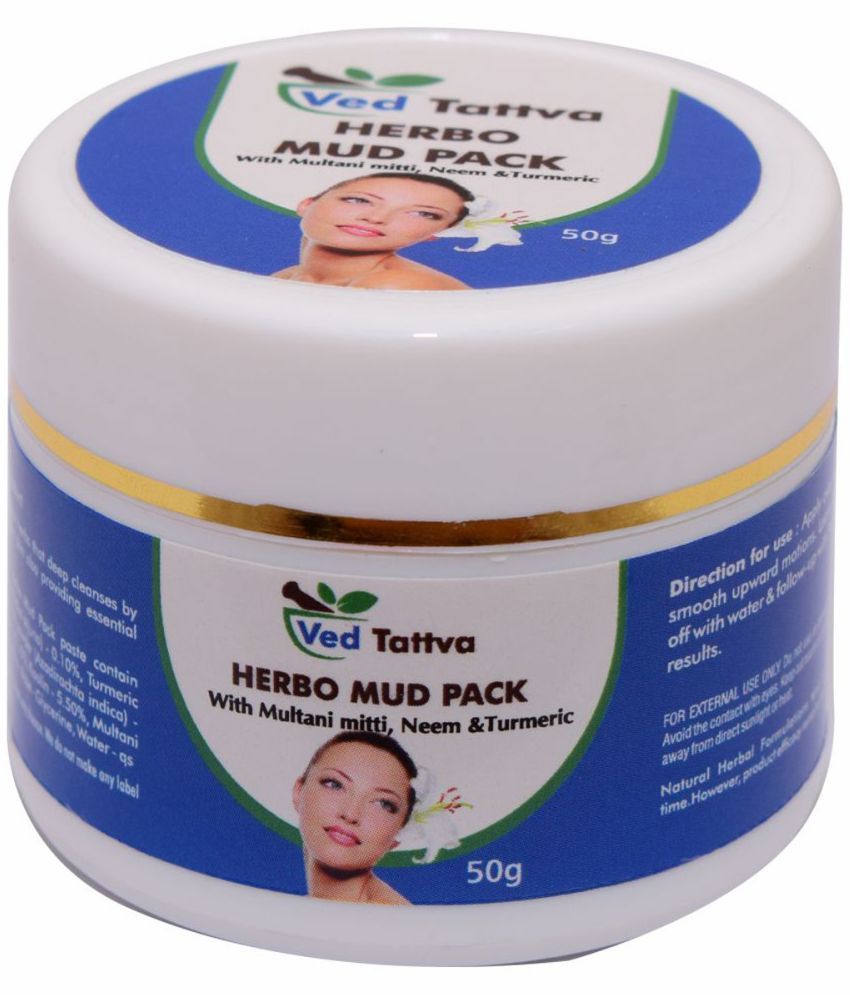     			Ved Tattva Herbo Mud Pack Paste 50 Gm Pack of 1